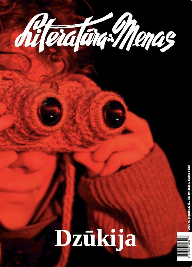 „Literatūra ir menas“. Dzūkijai skirto numerio viršelis