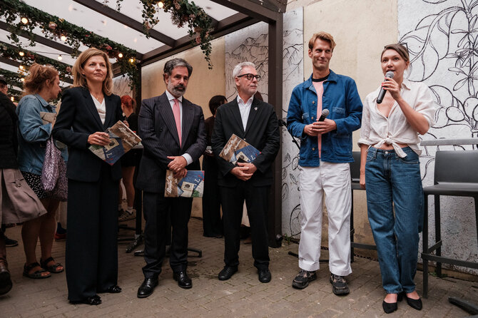 P. Žižliausko/Pranešimo autorių nuotr. /Išleistas Italijai skirtas „Literatūros ir meno“ numeris, parengtas bendradarbiaujant su dienraščiu „La Repubblica“