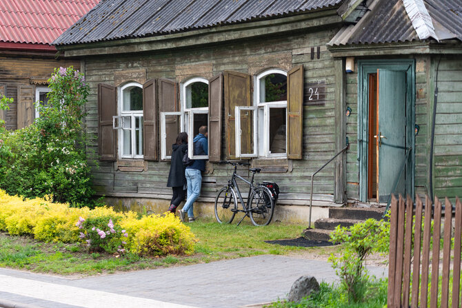 M.Bakaitės-Burokienės/Vilniaus muziejaus nuotr. /Reta galimybė pažinti medines Šnipiškes: gyventojai kviečia pažvelgti kaip į kiną