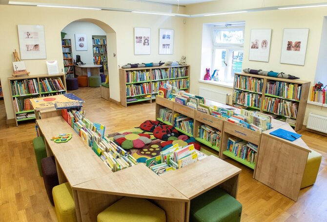 M.Masaičio nuotr. /Vilniaus apskrities Adomo Mickevičiaus viešoji Vaikų biblioteka