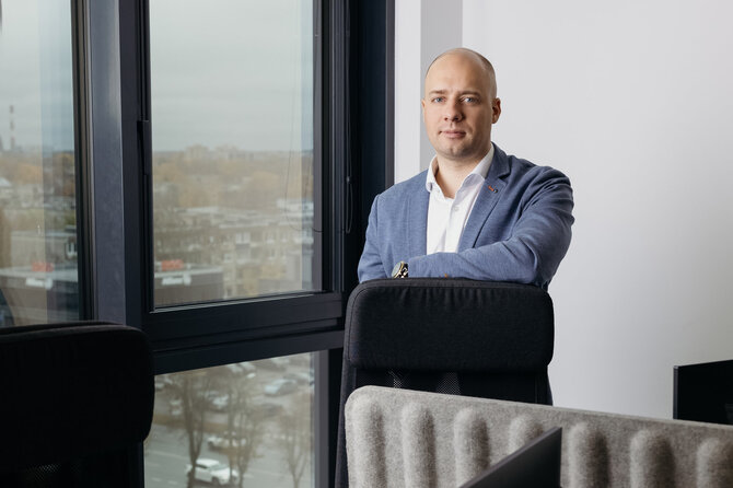 „PrestaRock“ nuotr./Bendrovės „PrestaRock“ įkūrėjas ir savininkas Ričardas Šmaižys
