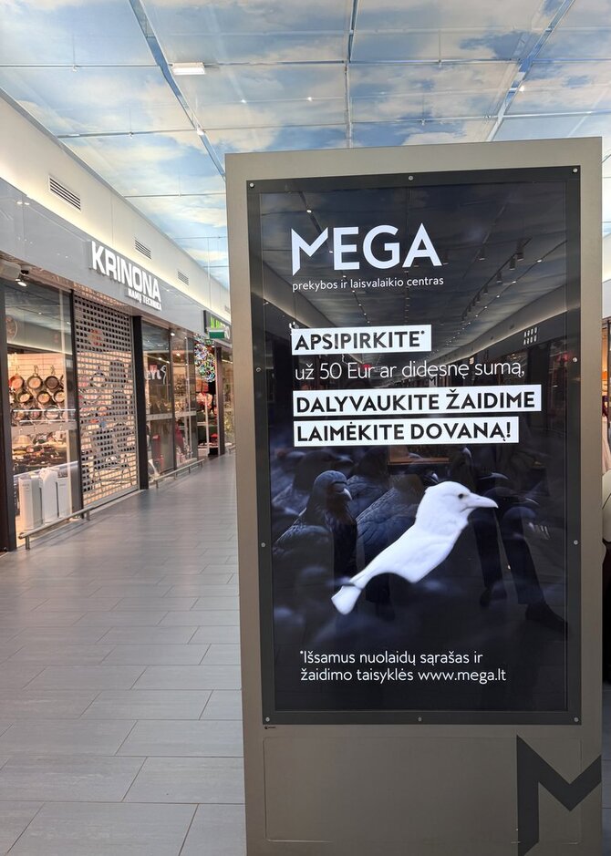 „Mega“ nuotr./Lapkričio 28–29 d. „Mega“ skelbia Juodojo išpardavimo savaitgalį!