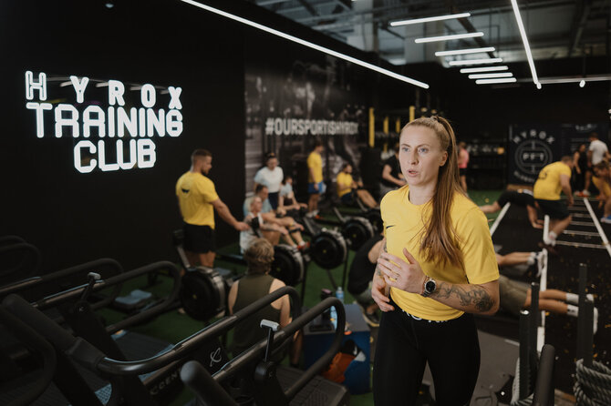 „Lemon Gym“ nuotr./LEMON GYM tampa didžiausio HYROX renginio Baltijos šalyse vardiniu partneriu
