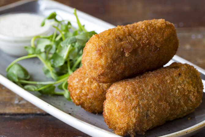 „Iki“ nuotr./Kroketai su vištiena ir bulvėmis