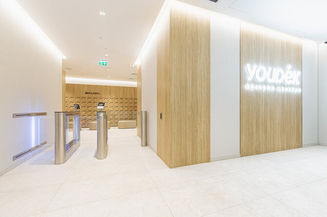 „YOUDĖK“ / „nSoft“ nuotr./Įeigos kontrolės varteliai su integruotais biometrijos ir RFID skaitytuvais