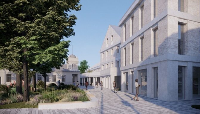 „ROIX“ nuotr./Prestižinio daugiafunkcio kvartalo Žvėryne architektūrinė vizualizacija