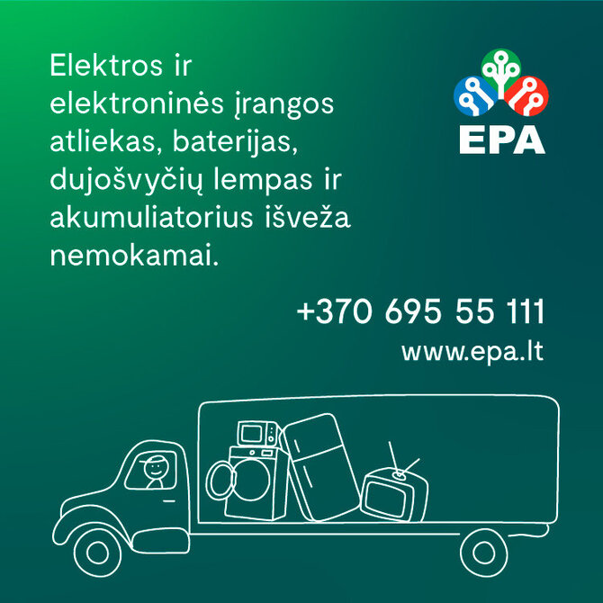 Elektronikos platintojų asociacijos (EPA) nuotr./Tyrimas atskleidė: beveik pusė gyventojų nežino, kur mesti elektronines cigaretes