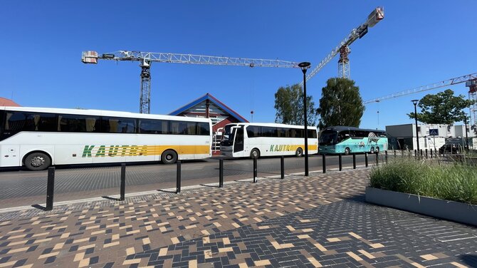 „Kautra" nuotr./Nauji Kautra autobusai Nida-Smiltynė