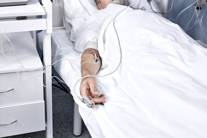 Shutterstock nuotr./Pacientas ligoninėje