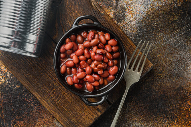 Shutterstock nuotr./Konservuotos pupelės