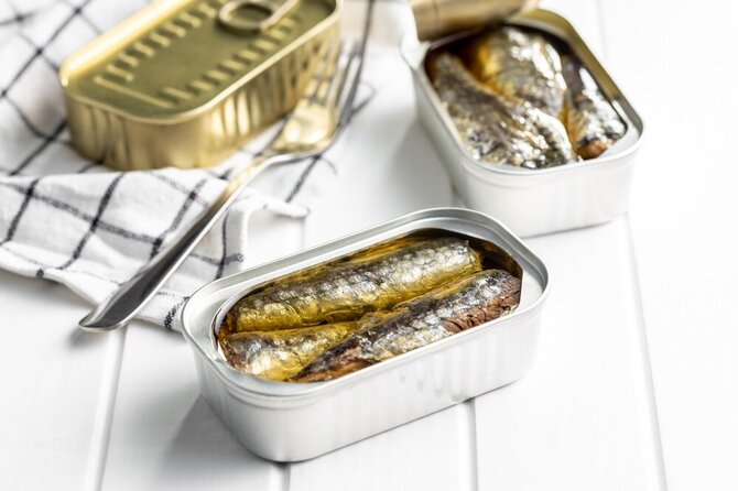 Shutterstock nuotr./Konservuotos sardinės