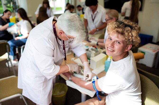 Atstovų nuotr./Populiacinio biobanko dalyvis