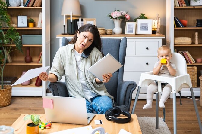 Shutterstock nuotr./Vieniša mama