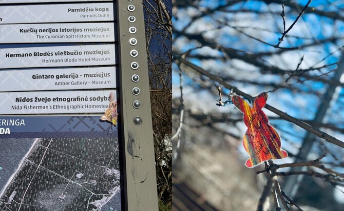 Asmeninio archyvo nuotr. / „15min“ fotomontažas / „Zuikių gaudynės“ Neringoje