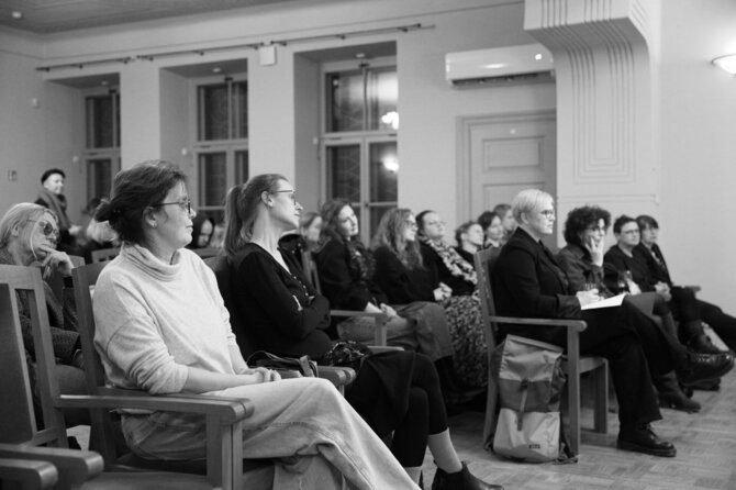 Volungės Aušros Griškonytės nuotr./Konferencija „Audra prieš tylą“