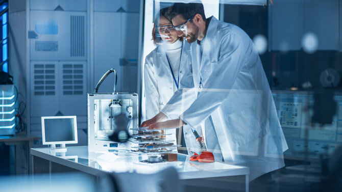 Shutterstock nuotr./Laboratorija, mokslininkai