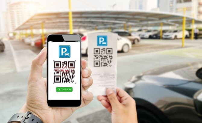 Shutterstock nuotr./QR kodas, parkavimas