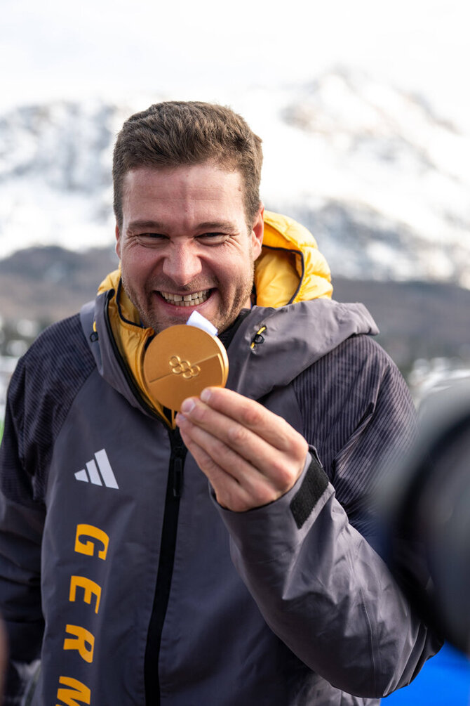 Scanpix/Akimirka iš 2026 m. žiemos olimpinių žaidynių