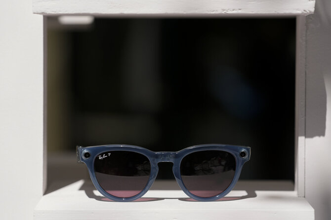 Scanpix/Ray-Ban Meta išmanieji akiniai