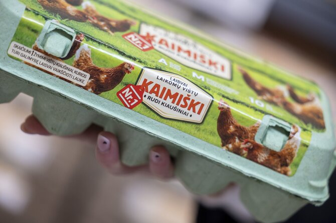 „Lidl“ nuotr./Laisvai laikomų vištų kiaušiniai