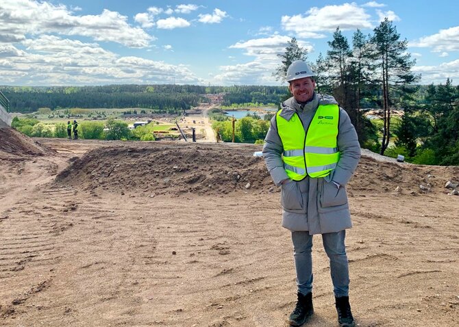 LTG nuotr./Saugos vadovas Artūras Minkevičius
