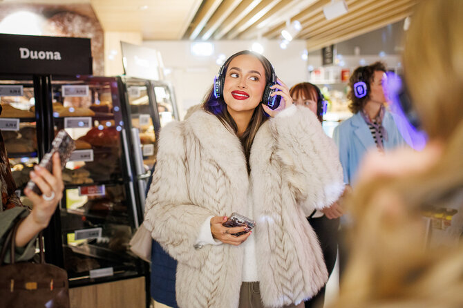 „Lidl“ nuotr./Akimirkos iš „Silent Disco“, vykusio „Lidl“ 