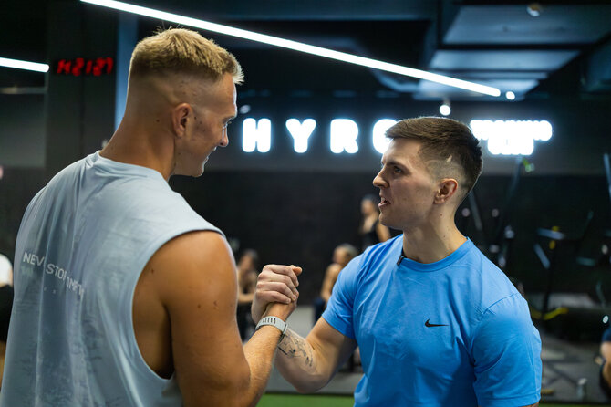 „GYM+“ nuotr./Nuo pasiruošimo GYM+ iki HYROX varžybų Varšuvoje: prasideda dar vienas Tomo Michnevičiaus iššūkis