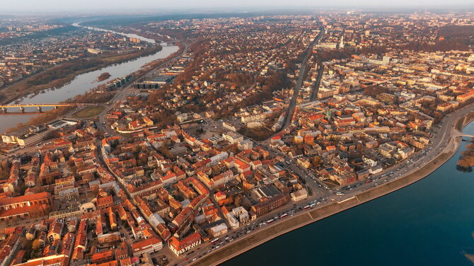 Kauno m. savivaldybės nuotr./Kauno panorama