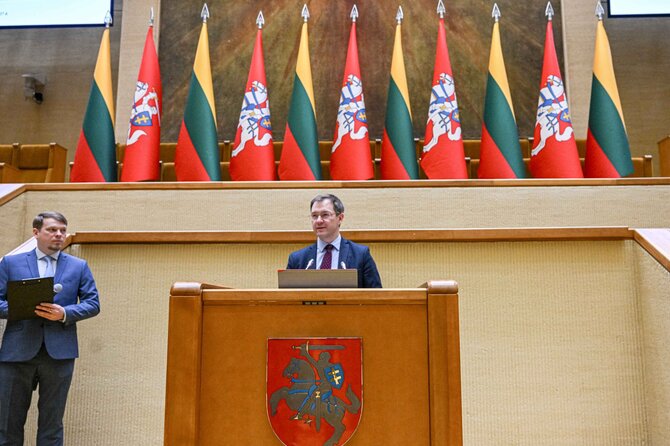 Alfredo Pliadžio (KAM) nuotr./Krašto apsaugos viceministras Karolis Aleksa