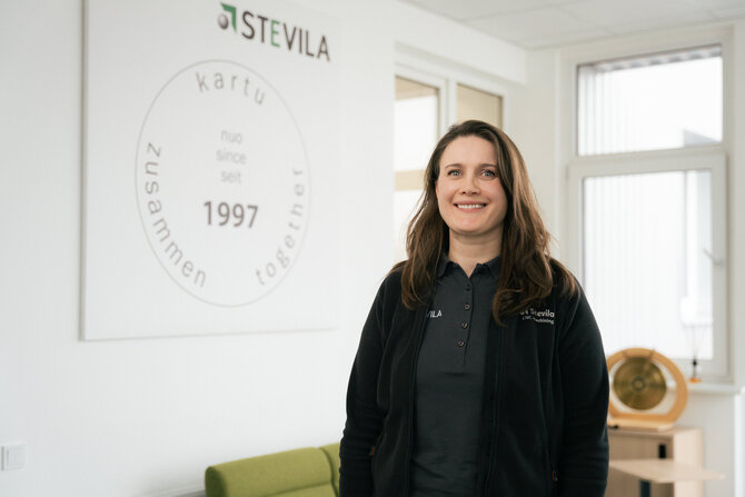 ESFA nuotr./Įmonės technologė Irma Žalimė 