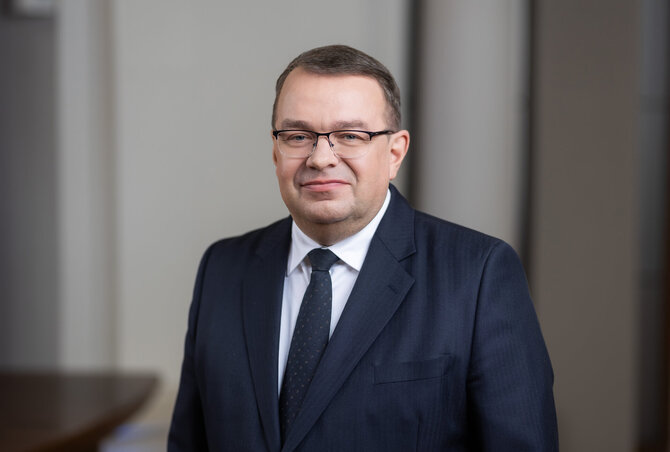 ESFA nuotr./Švietimo, mokslo ir sporto viceministras Rolandas Zuoza
