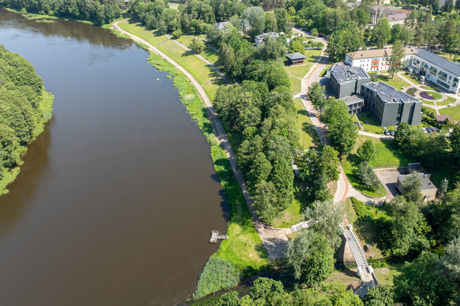 Druskininkų savivaldybės nuotr./Nemuno pakrantės takas