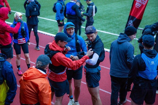 Renato Repčinsko nuotr./„Vilnius Trail Run“: prakiuręs dangus netrukdė bėgikams gerinti trasų rekordus