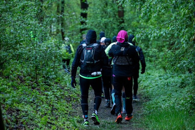 Renato Repčinsko nuotr./„Vilnius Trail Run“: prakiuręs dangus netrukdė bėgikams gerinti trasų rekordus