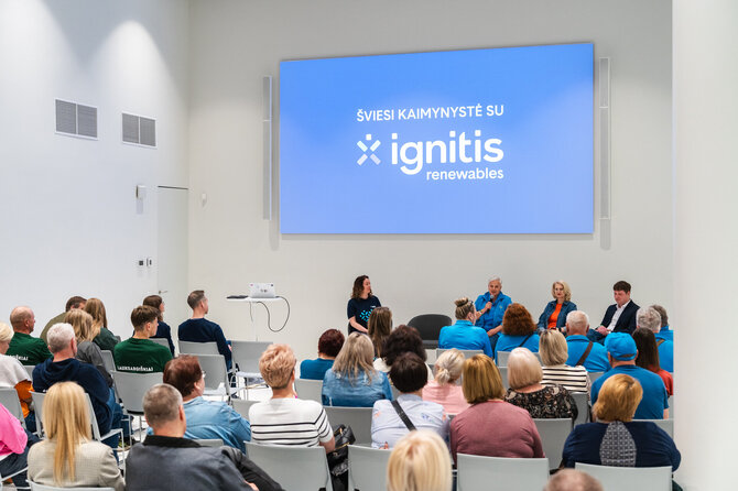 „Ignitis renewables“ nuotr./„Ignitis renewables“ bendruomenių sąskrydyje Kaune