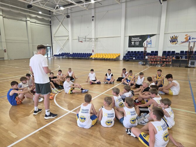 Birštono sporto centro nuotr./Birštono sporto centro vaikų vasaros kreipšinio stovykla „24 minutės vasaros“