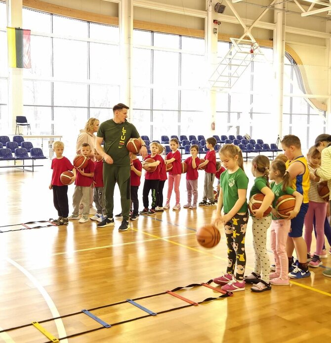 Birštono sporto centro nuotr./Vaikų užimtumas