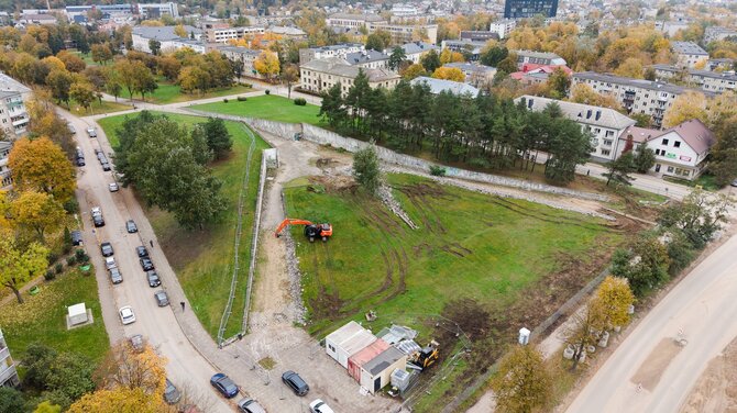 Kauno m. savivaldybės nuotr./Istorinė Kauno Sąjungos aikštė pasitinka pokyčius