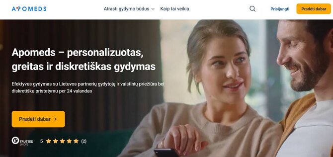„Apomeds“ nuotr./Apomeds jau Lietuvoje: kaip veikia gydytojo konsultacija ir e. receptas internetu?“