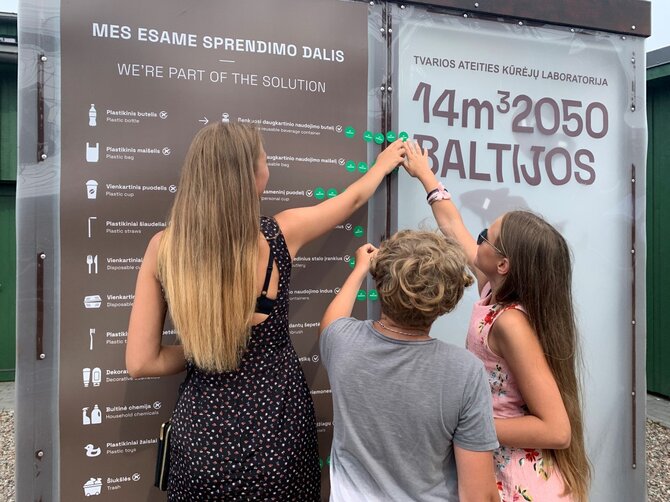 Alfonso Mažūno nuotr./Klaipėdoje – festivalis „Savos bangos: Tvarios ateities kūrėjų laboratorija“: tvarumo idėjos, kurios virsta veiksmais