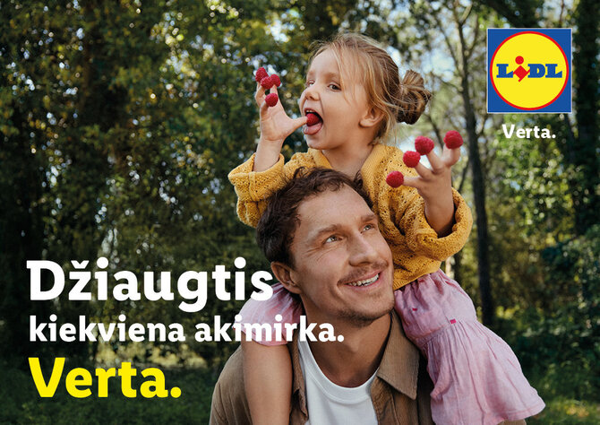 „Lidl“ nuotr./Verta: „Lidl“ stiprina emocinį ryšį su klientais ir atnaujina savo prekės ženklą