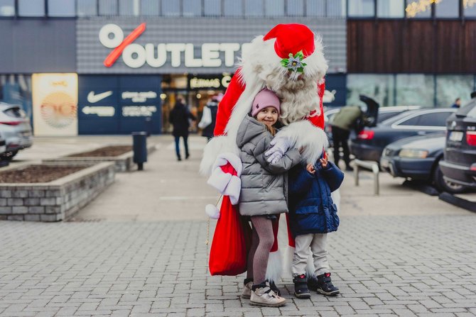 „Outlet Park“ nuotr./„Outlet Park“ startavę nemokami kalėdiniai renginiai vaikams įsibėgėja: kuo nustebino pirmoji šventė ir ką žada antroji?