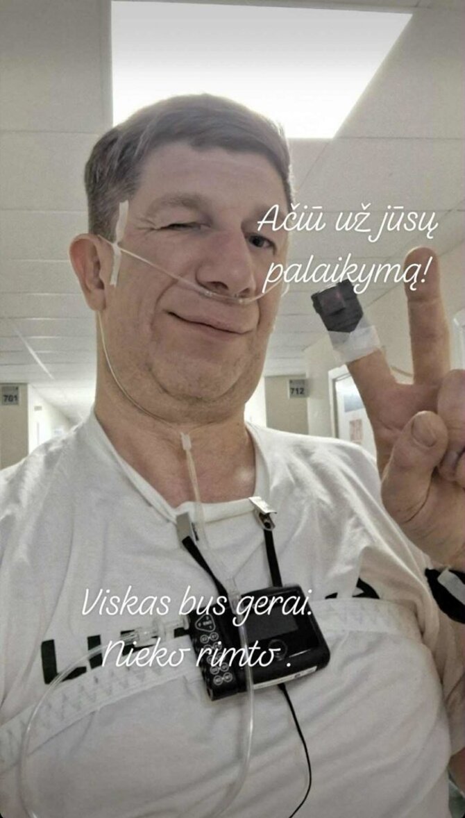 Soc. tinklų nuotr./Antanas Nedzinskas