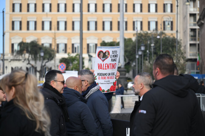 Scanpix nuotr./Valentino Garavani laidotuvės