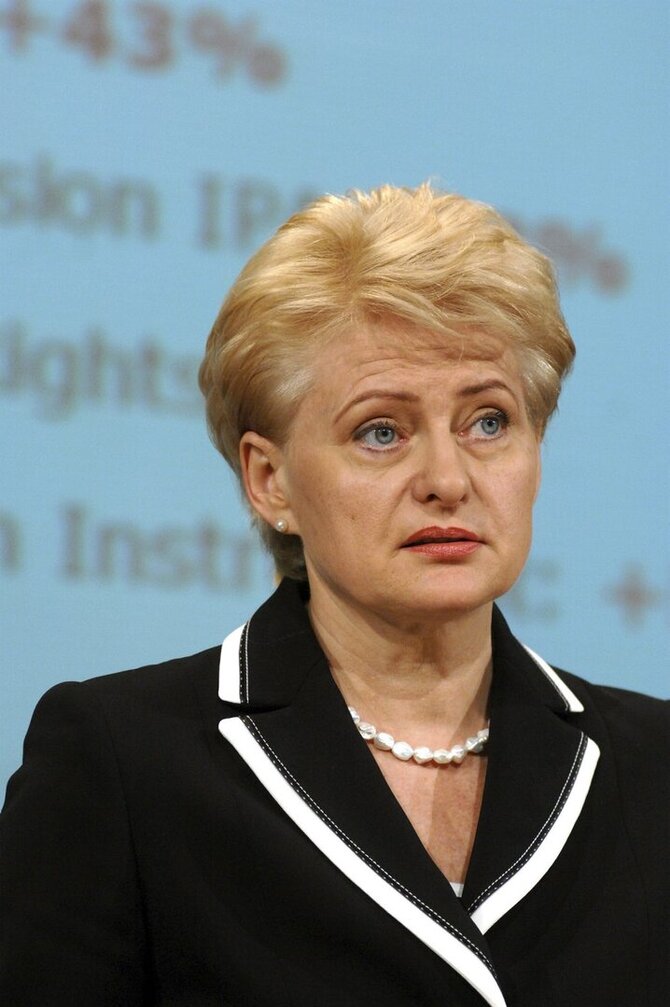 Scanpix nuotr./Dalia Grybauskaitė