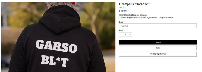 zuzishop.lt nuotr./Žilvino Žvagulio džemperis