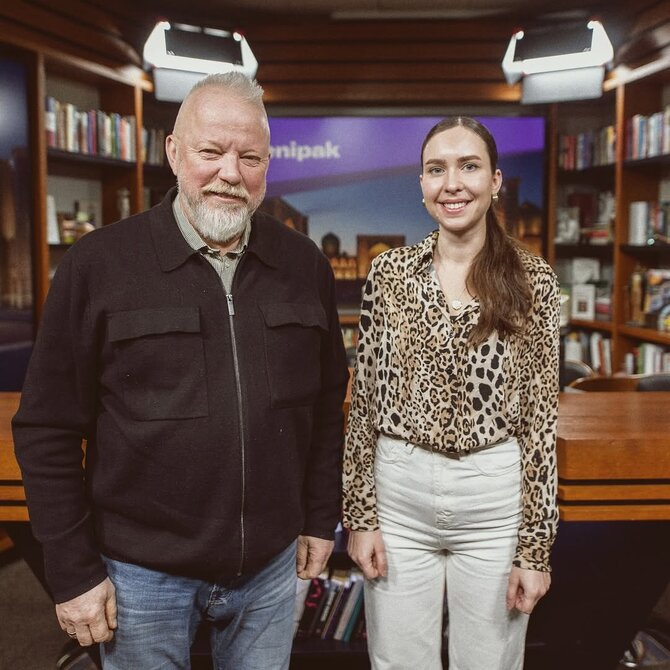 „Žinių radijo“ nuotr./Fausta Marija Leščiauskaitė, Vytaras Radzevičius