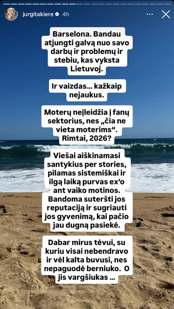 Soc. tinklų nuotr./Jurgitos Kierės mintys