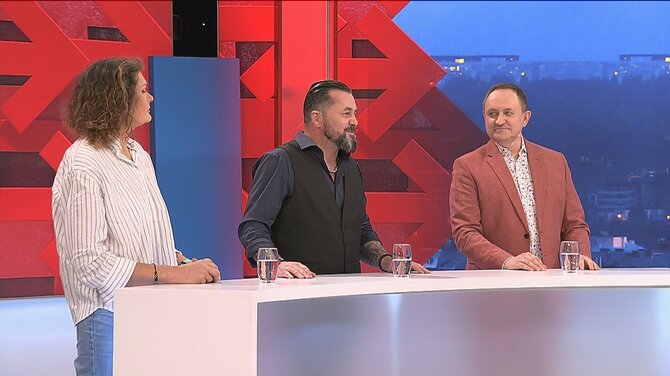 LNK nuotr./„Už ar prieš“ laidos akimirka
