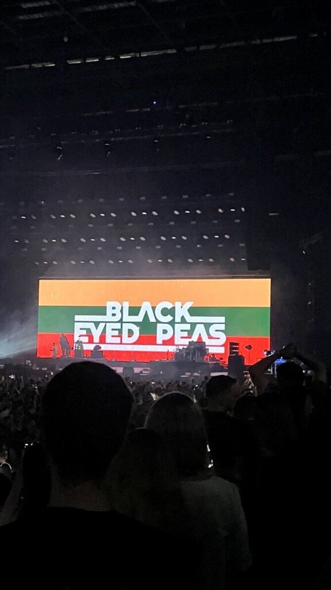 Žmonės.lt skaitytojos nuotr./„Black Eyed Peas“ koncertas „Žalgirio“ arenoje